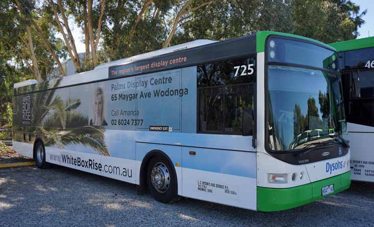 Dysons Volvo B7RLE Volgren CR228L 725